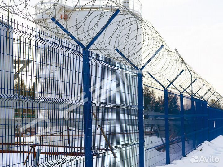 Спиралевидный барьер безопасности сбб 600/7/5