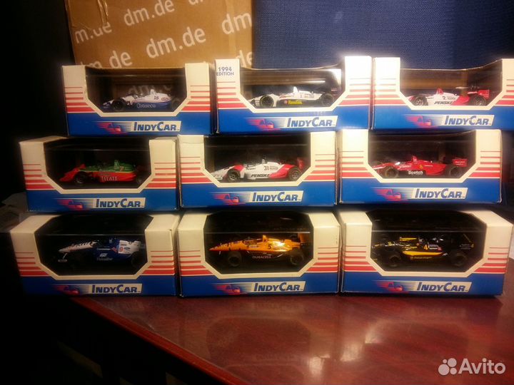 Indycar 1:43 Racing Cars