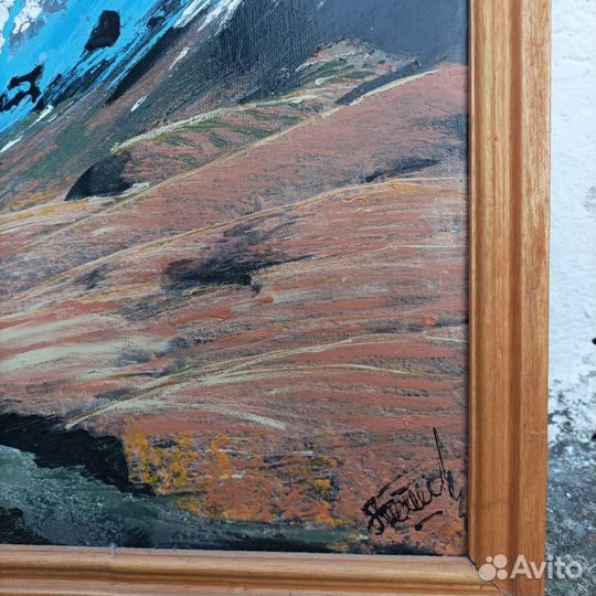 Картина маслом на холсте пейзаж