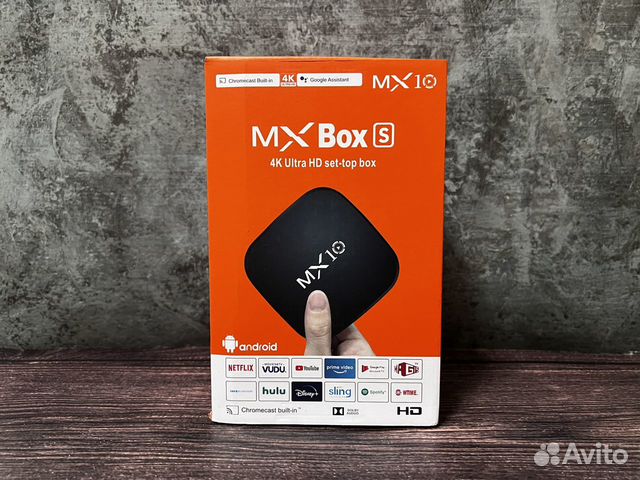 Smart TV Box MX10 (4K Ultra HD) объявление продам