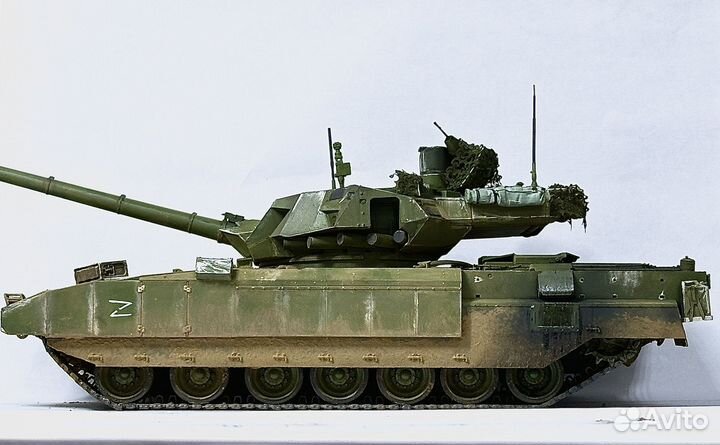 Сборная модель танка Т-14 