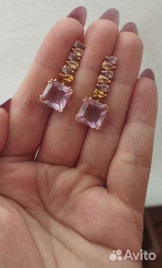 Серебряные серьги