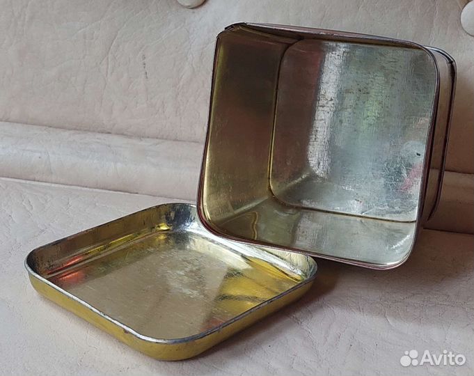 Жестяные банки для сыпучих продуктов СССР Рига