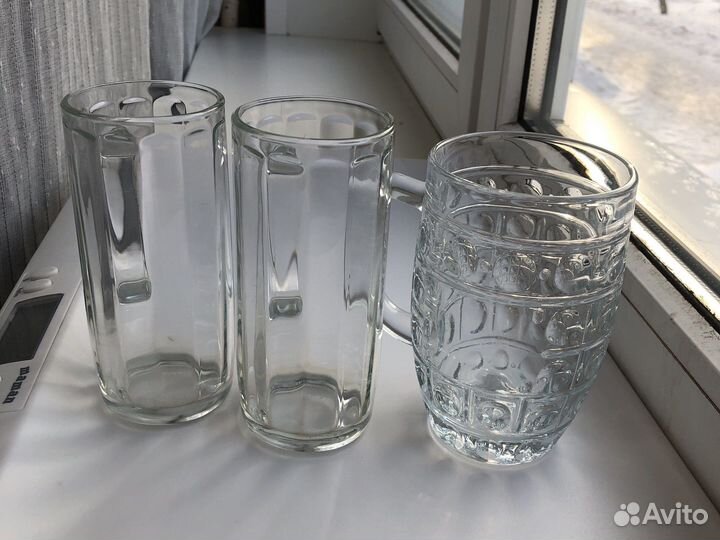 Пивной бокал кружка 300мл 2шт