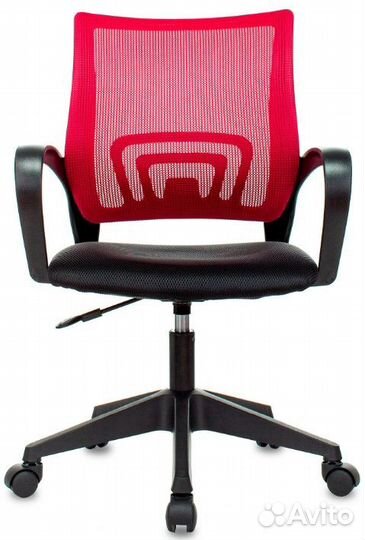 Компьютерное кресло новое, цвет бордо/чёрный