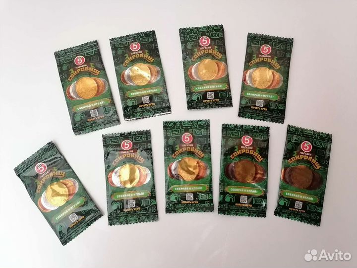 Монеты Магазин сокровищ Пятёрочка