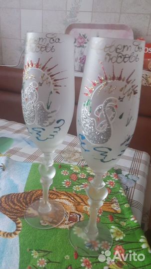 Свадебные бокалы