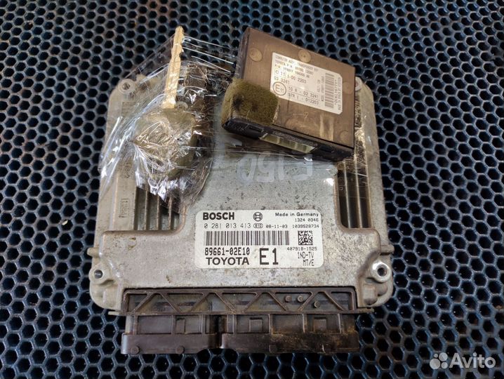 Эбу toyota corolla e150 1nd