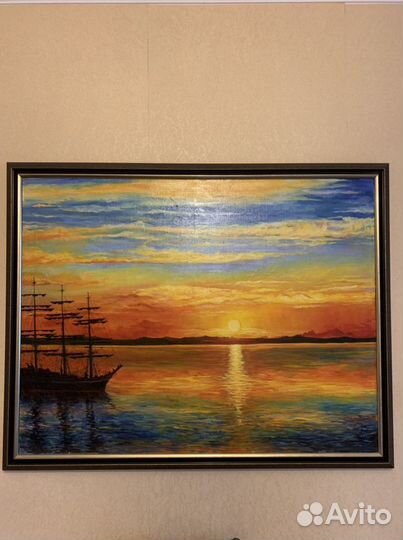 Картина маслом на холсте