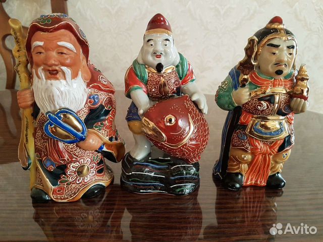 Дзюродзин Эбису Бисямон-тен - боги счастья. Япония