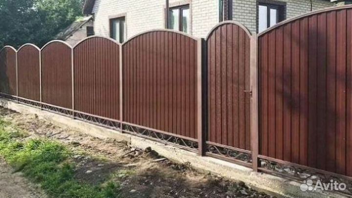 Забор под ключ