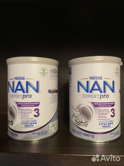 Смесь нан 3 гипоаллергенный
