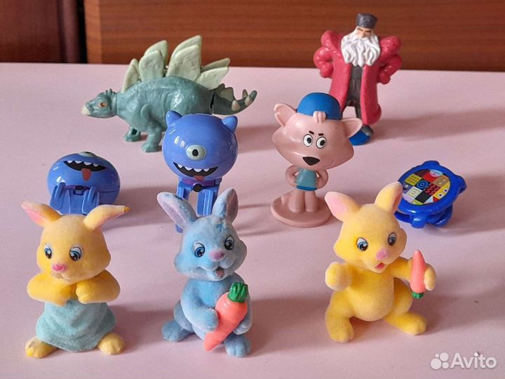 Игрушки из киндера, скрепыши