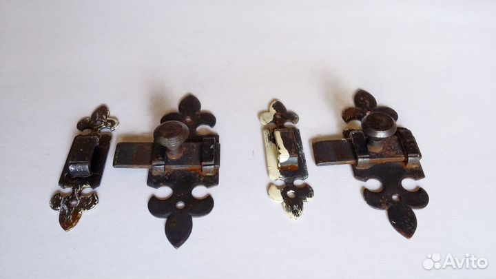 Защелка на дверь СССР задвижка с декором