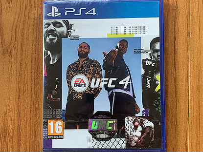 UFC4 Игра для PS4/PS5 новый,запечатанный