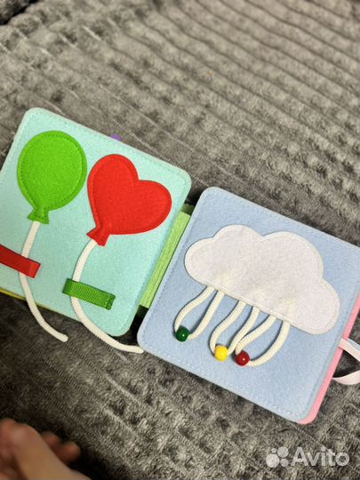 Книжка из фетра