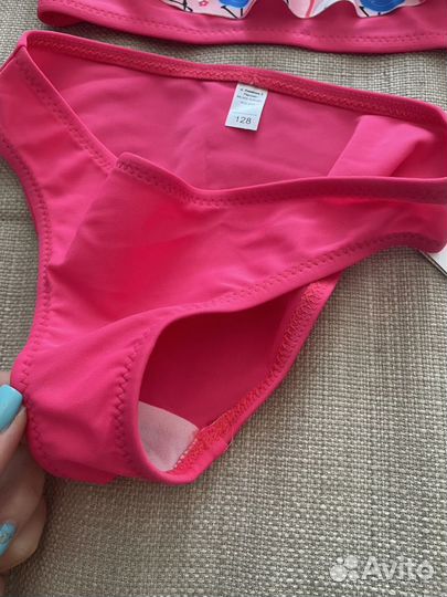 Купальник для девочки coccodrillo 128 новый