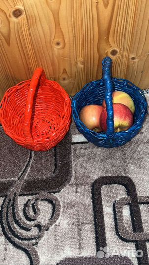 Мини корзинка-лукошко