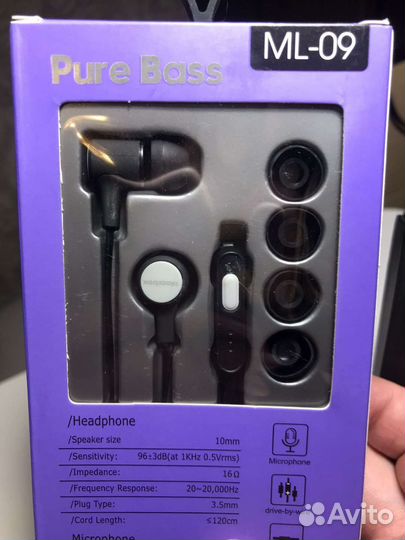Наушники ML-09
