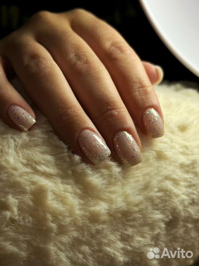 Маникюр, гель лак, наращивание, коррекция