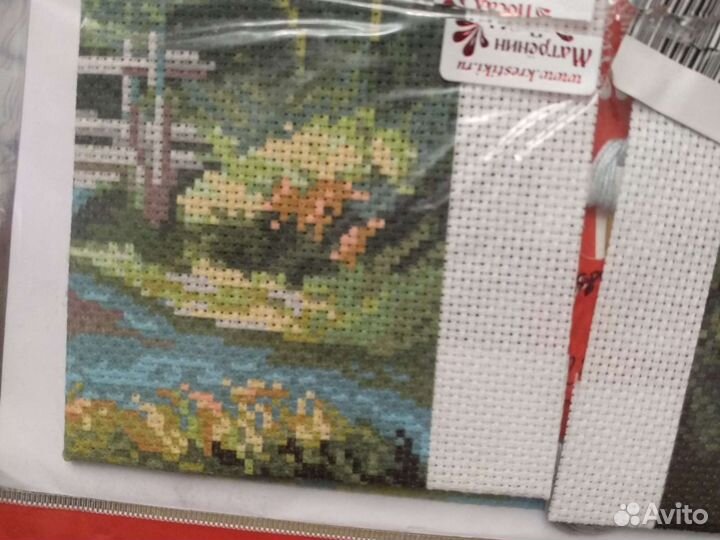 Набор для вышивания крестом на канве