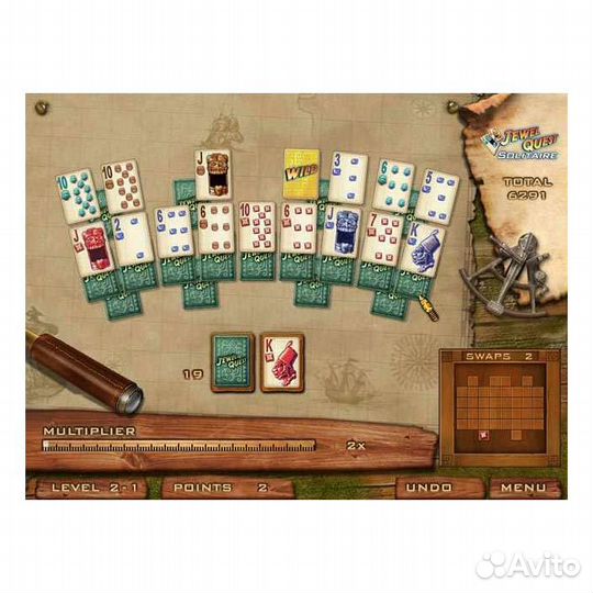 Jewel Quest Solitaire, б/у (DS)