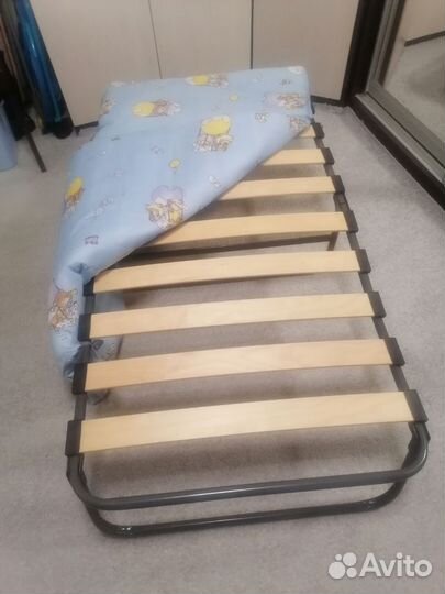 Раскладушка детская с матрасом