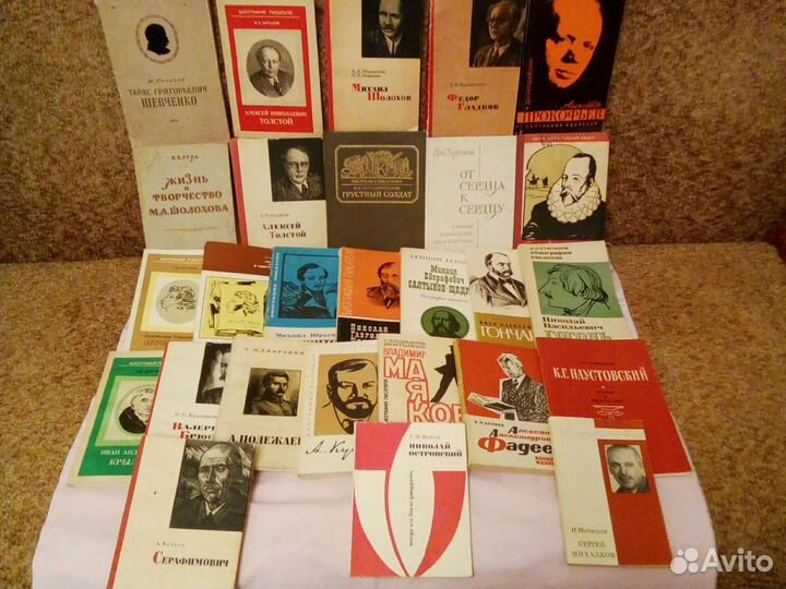 Биографии русских и зарубежных писателей