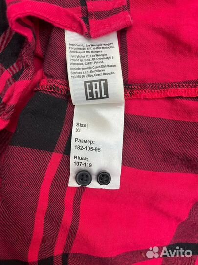 Wrangler рубашка женская