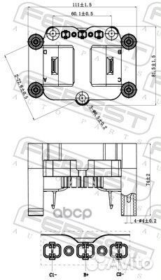 Катушка зажигания 23640006 Febest