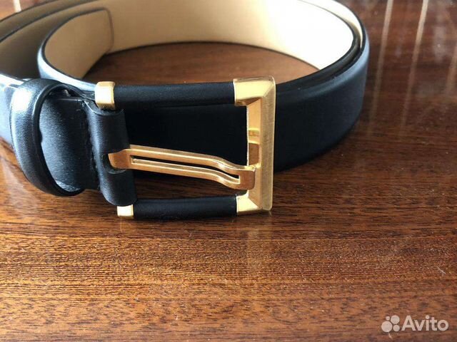 Мужской кожаный ремень италия