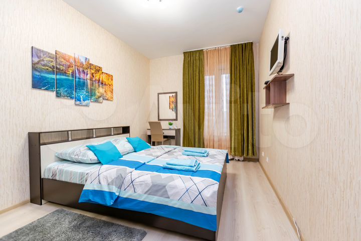 2-к. квартира, 60 м², 6/25 эт.