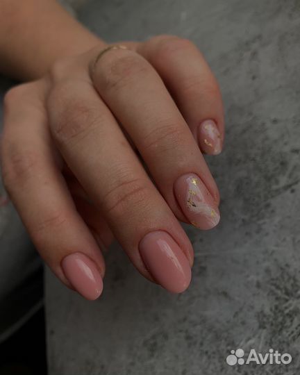 Маникюр с покрытием