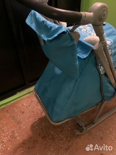 Коляска санки