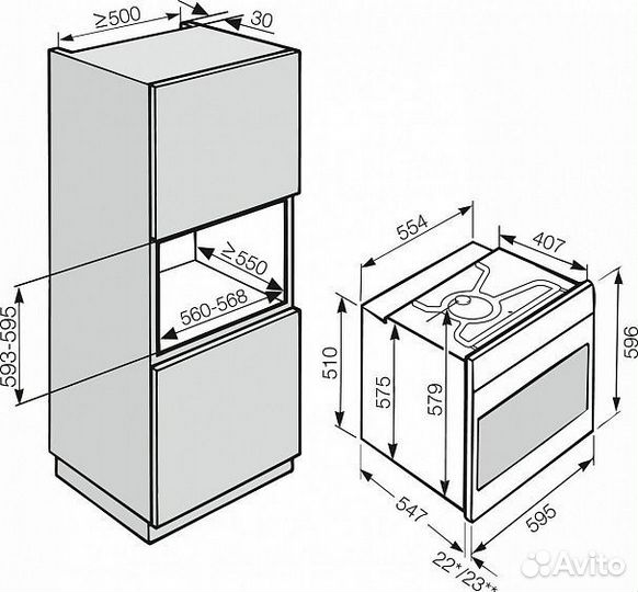 Духовой шкаф miele h 6461 bp edst/clst