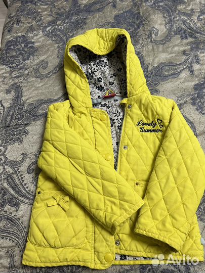 Куртка осень весна для девочки 86 92