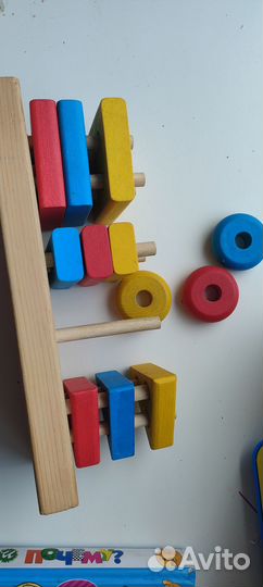 Геометрия конструктор сортер деревянный