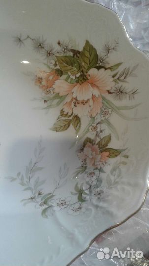 Ваза.салатница Германия,хрусталь. Ваза чсср