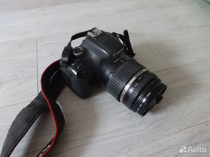 Зеркальный фотоаппарат canon eos 550d + Tamron AF
