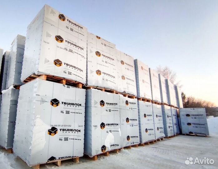 Газоблок Твинблок (Теплит)