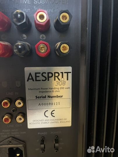 Сабвуфер AR как новый