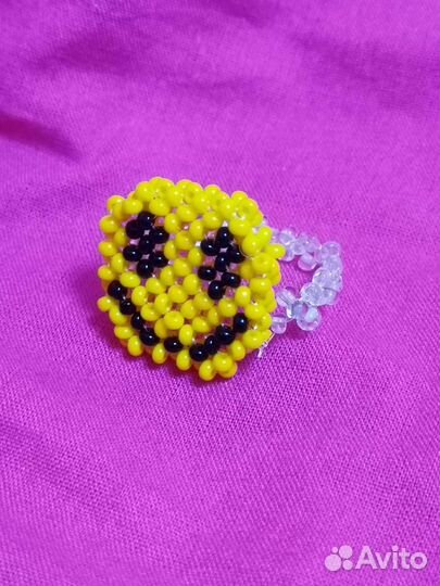 Колечки из бисера