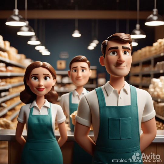 Сотрудник на выкладку