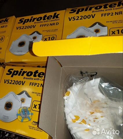 Респиратор,Спиротек VS220V FFP2