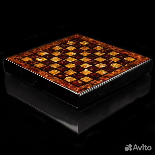 Янтарные шахматы «Камелот» 00011