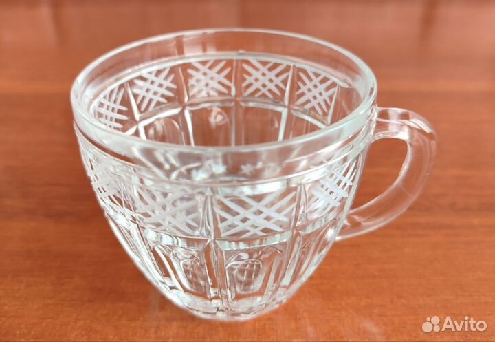 Хрустальные кружки, стаканы, стопки СССР