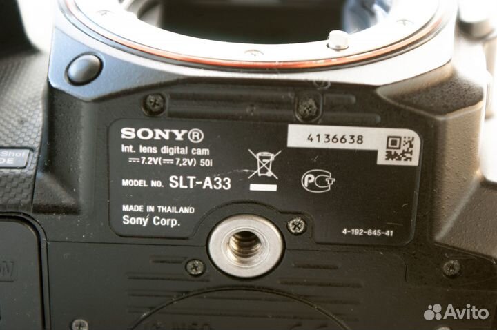 Sony SLT-A33 на запчасти или в ремонт