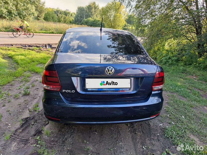 Volkswagen Polo 1.6 AT, 2016, 55 300 км