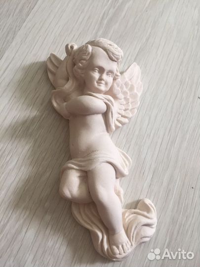 Ангелки из гипса. Декор