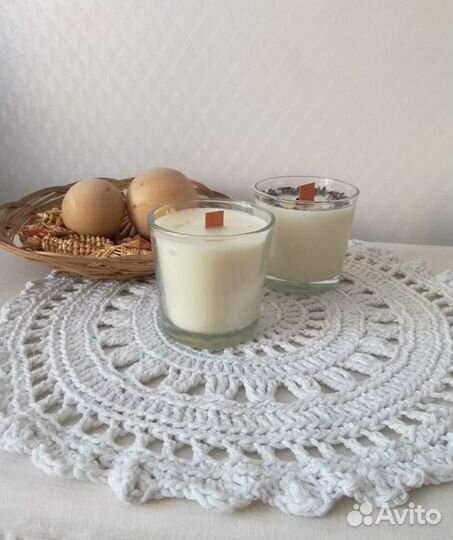 Свечи восковые ручной работы